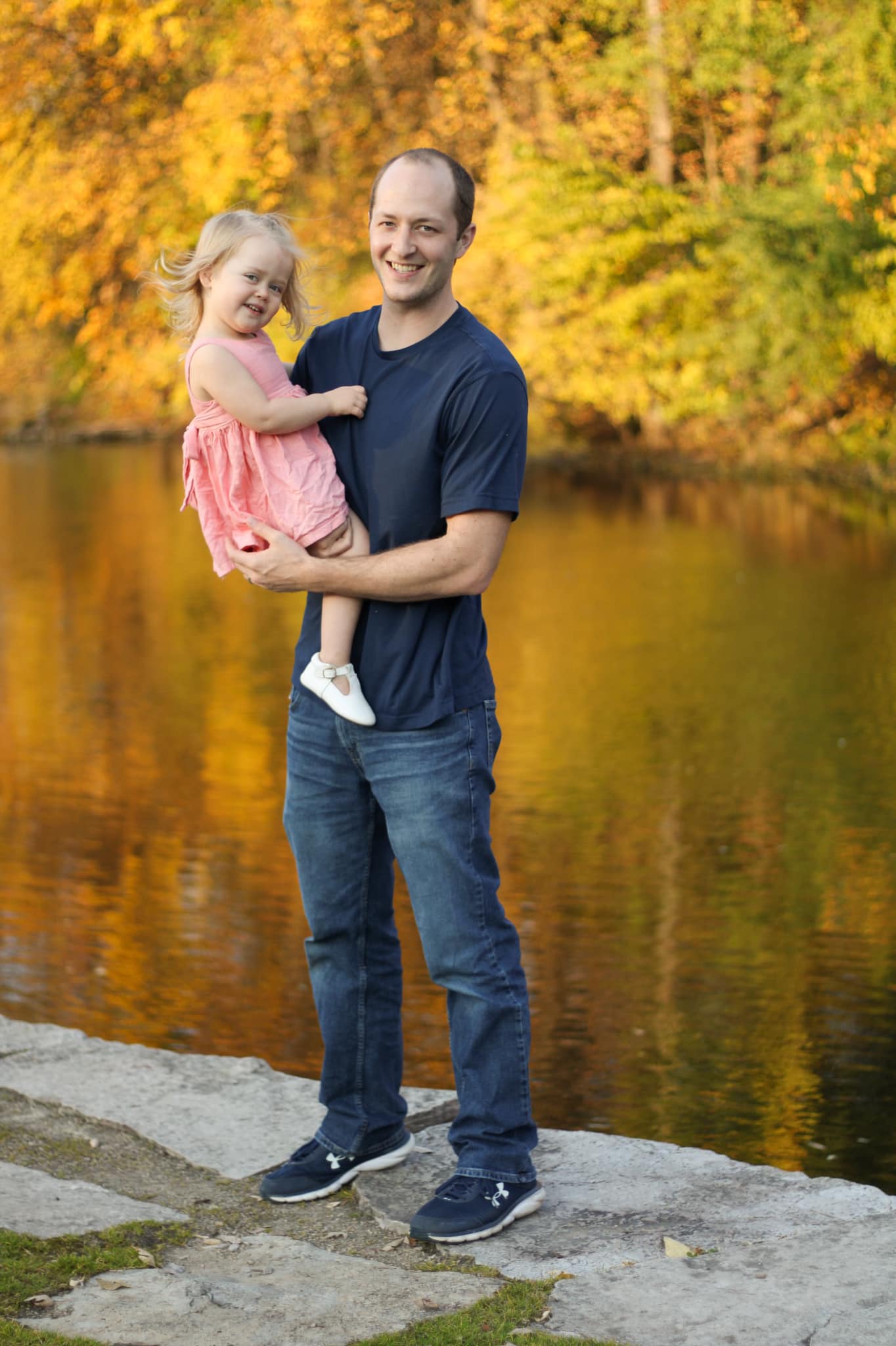Lana with Dad