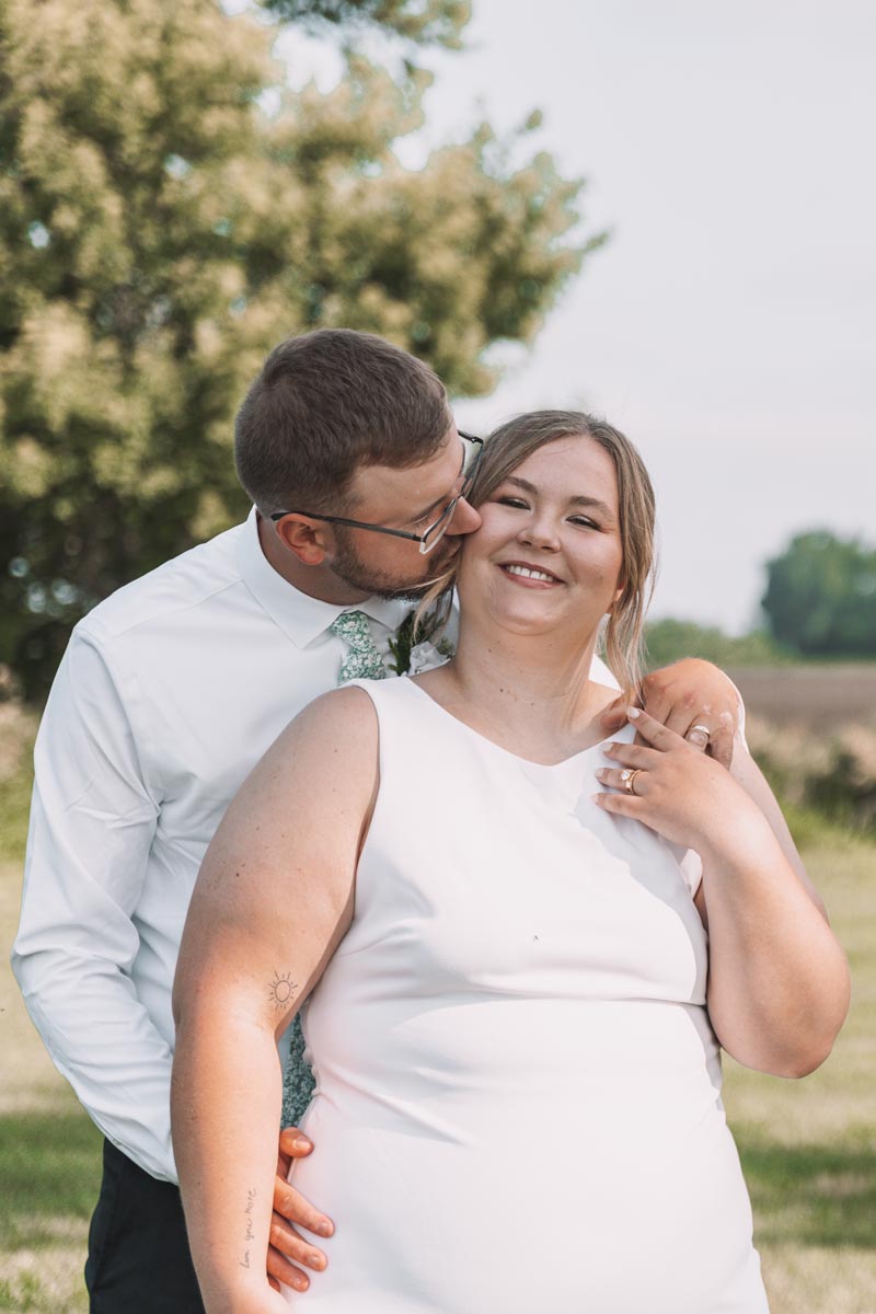 Wedding day photograph by Little Juneberry Photography