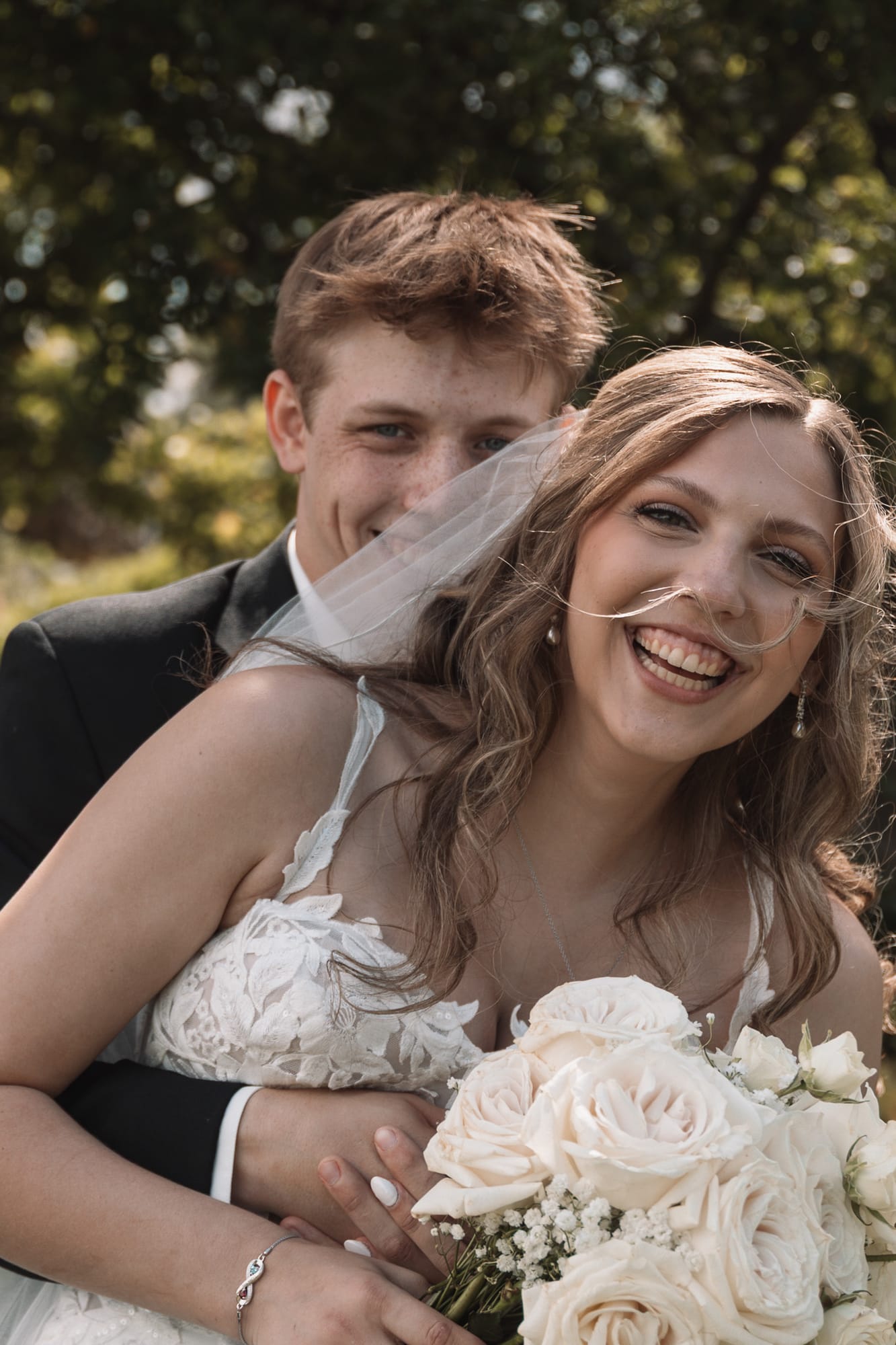 Wedding day photograph by Little Juneberry Photography
