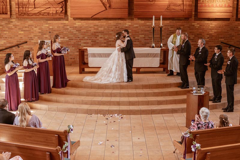 Wedding day photograph by Little Juneberry Photography